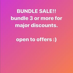 BUNDLE AND SAVE